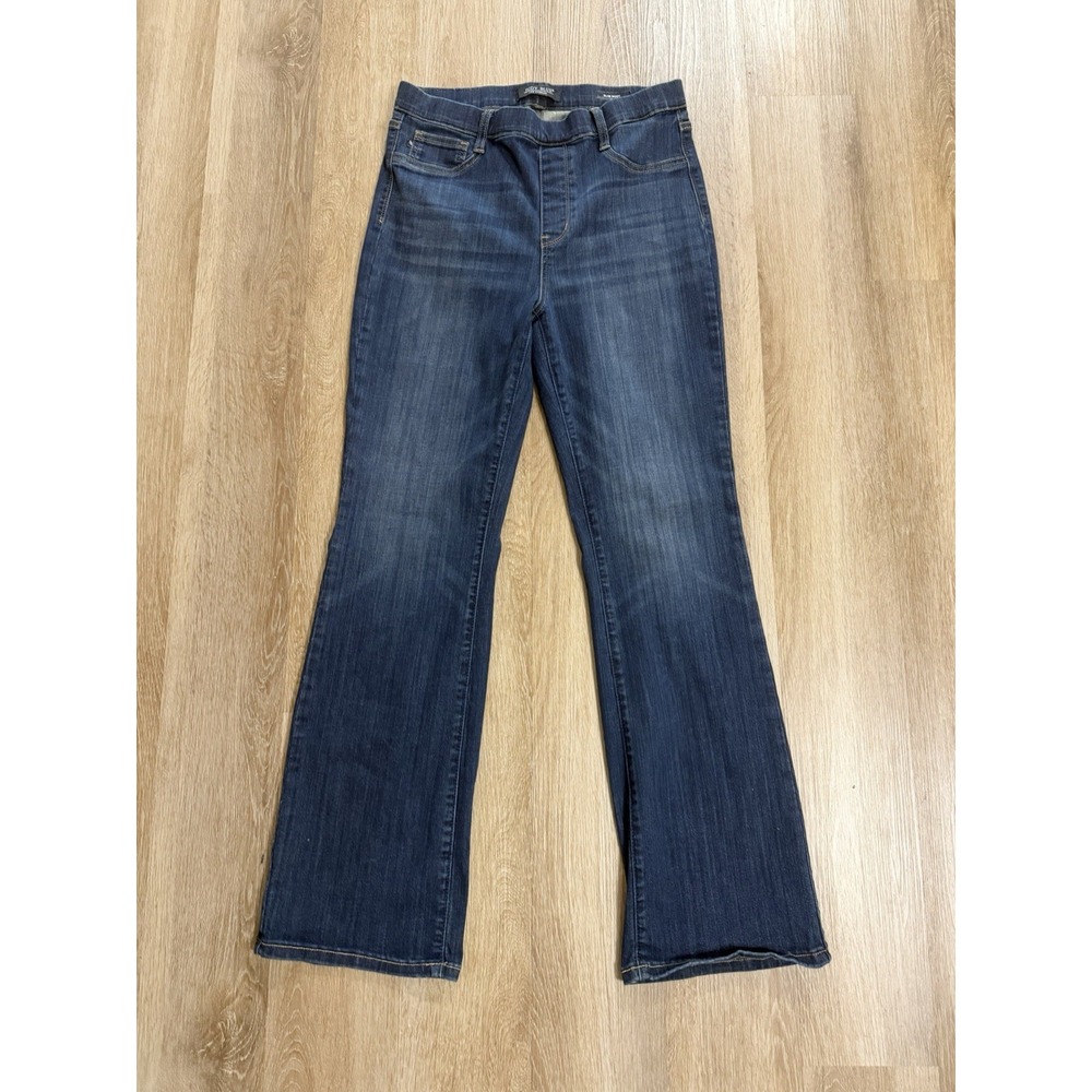 Judy Blue Slim Bootcut Jeans Mid/Dark Wash Womens Size 13/31 Pull On Stretch